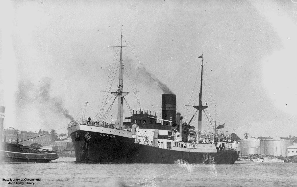 Clan Macnab (ship), Brisbane (1933)