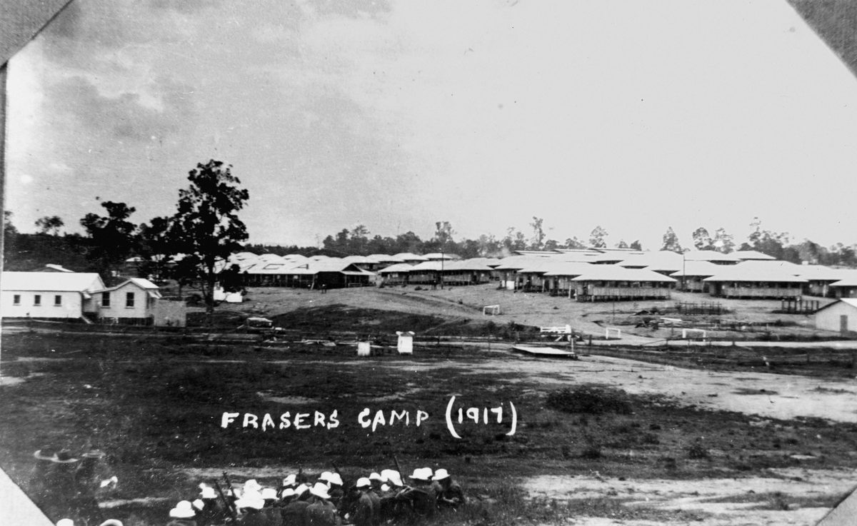 Fraser's Camp, part of the Enoggera Military Camp, 1917