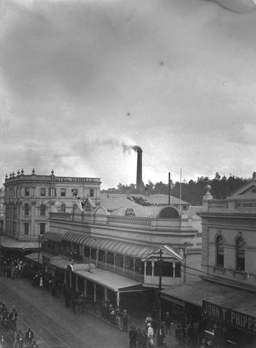 View of George Street, Brisbane, 1912, Brisbane City