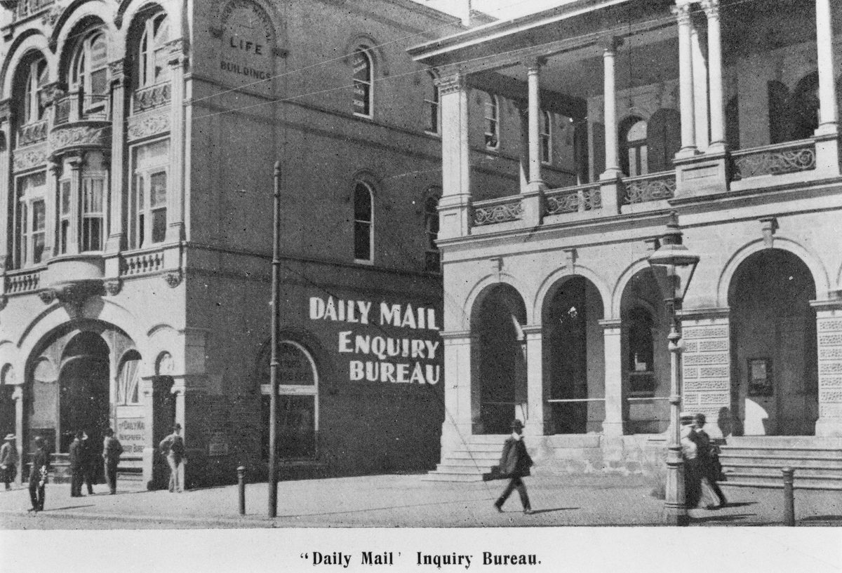 Daily Mail Newspaper Offices, Brisbane, 1906