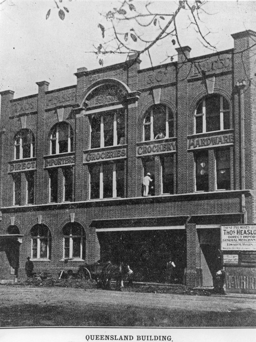 Heaslop building, 1911, Brisbane City