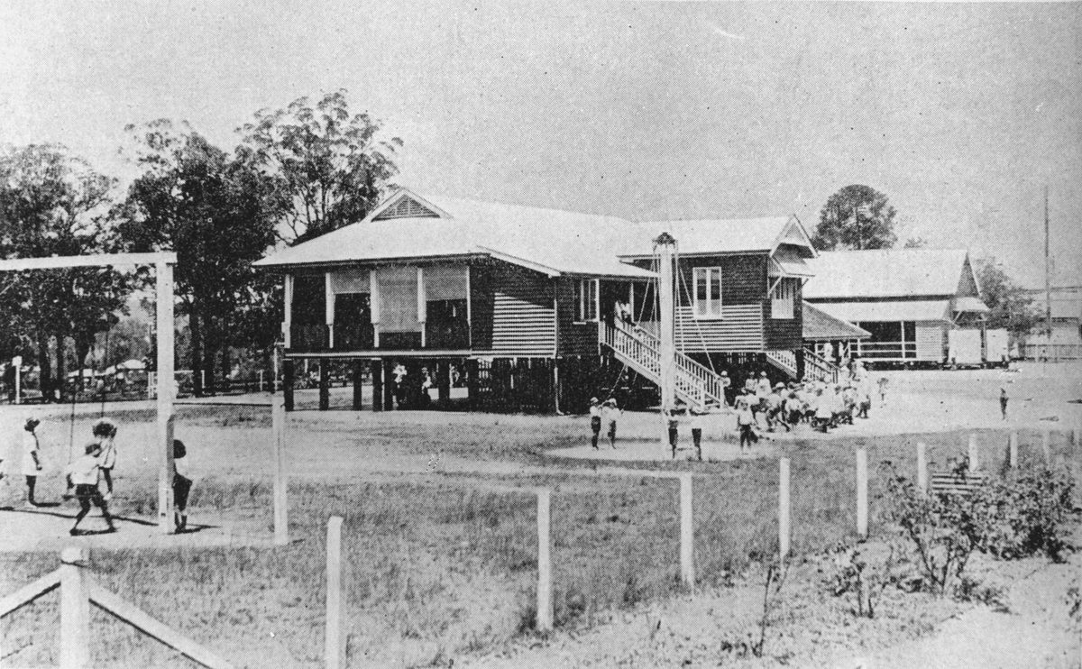 In the playground at Yeronga State School, 1923