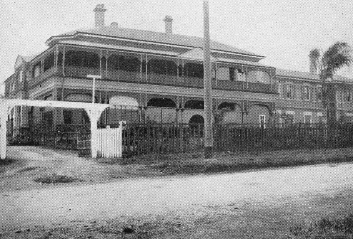 Side view of Nyrambla from Henry Street, Ascot, 1922