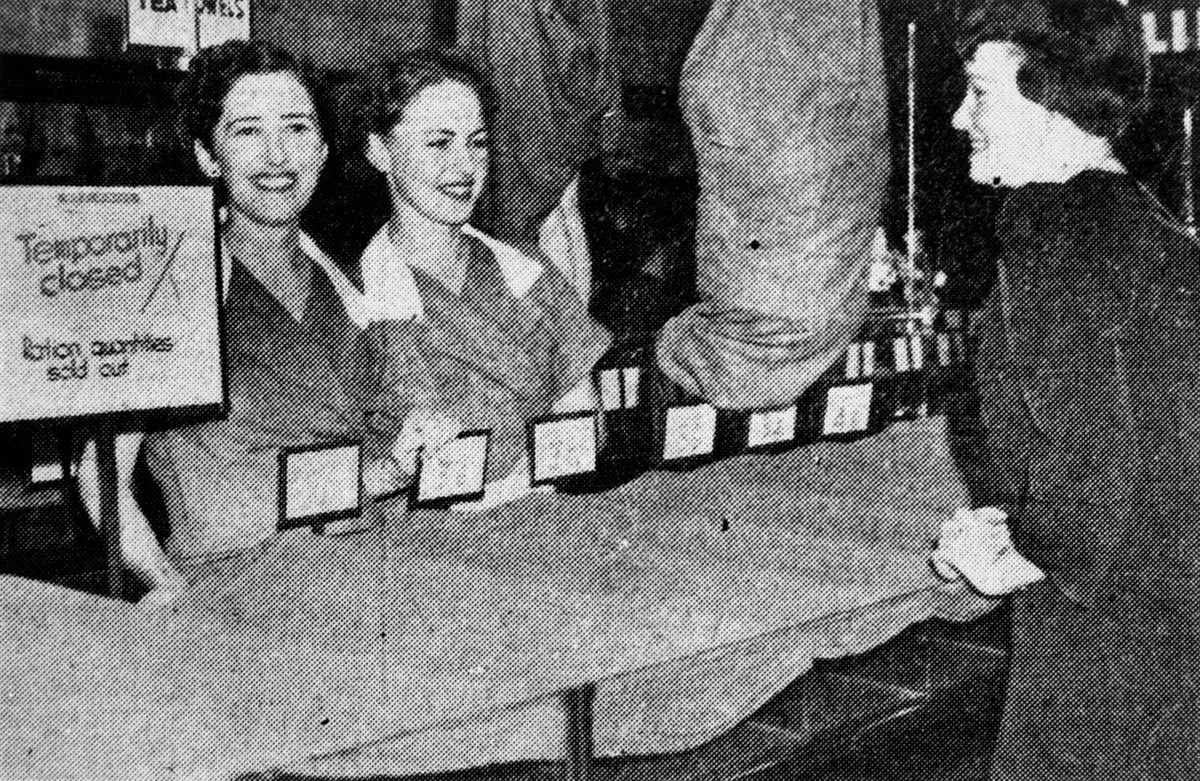 Counters are covered when the rations run out, Brisbane, May 1942