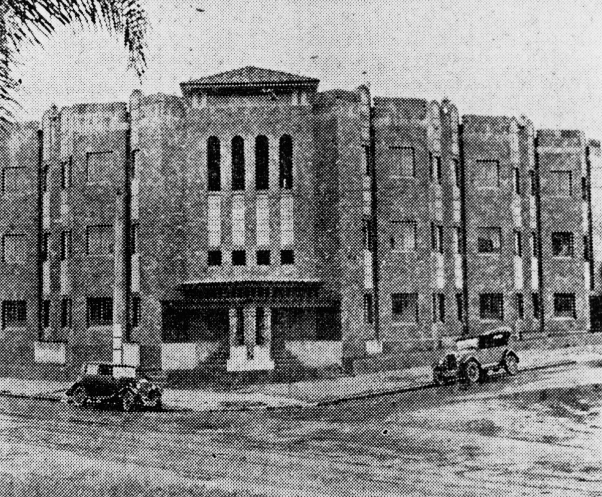 Coronet Flats in New Farm, Brisbane, 1933