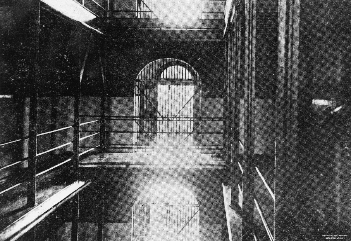 Boggo Road Gaol gallows, Brisbane, 1903, Dutton Park