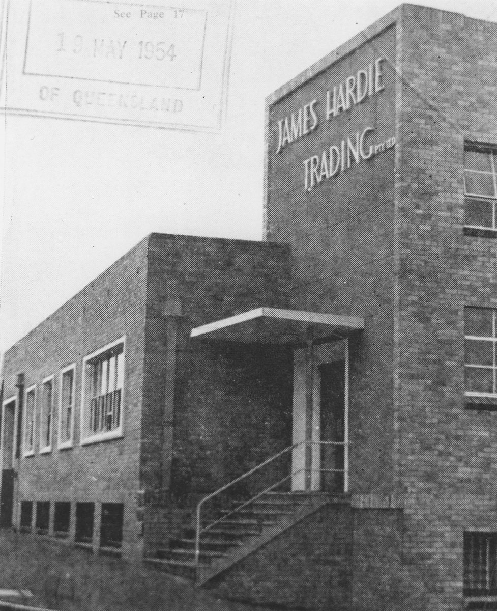 James Hardie Building in Commercial Road, Brisbane