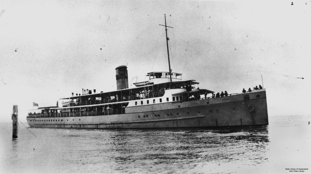Passenger ferry S.S. Doomba, Brisbane (1923)