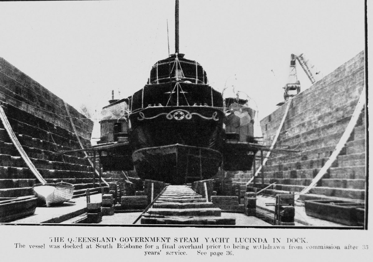 Lucinda (ship), Brisbane (1921)