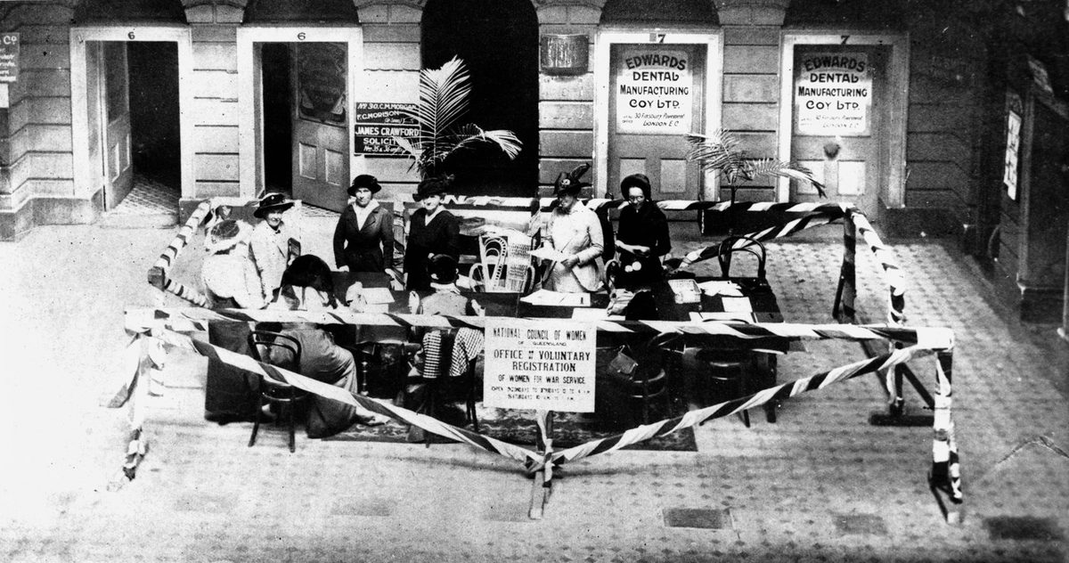 Women and the war, Brisbane (1915)