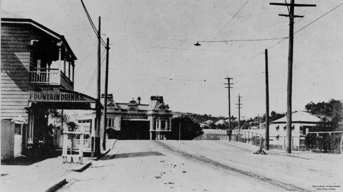 Across Breakfast Creek Bridge (1921)