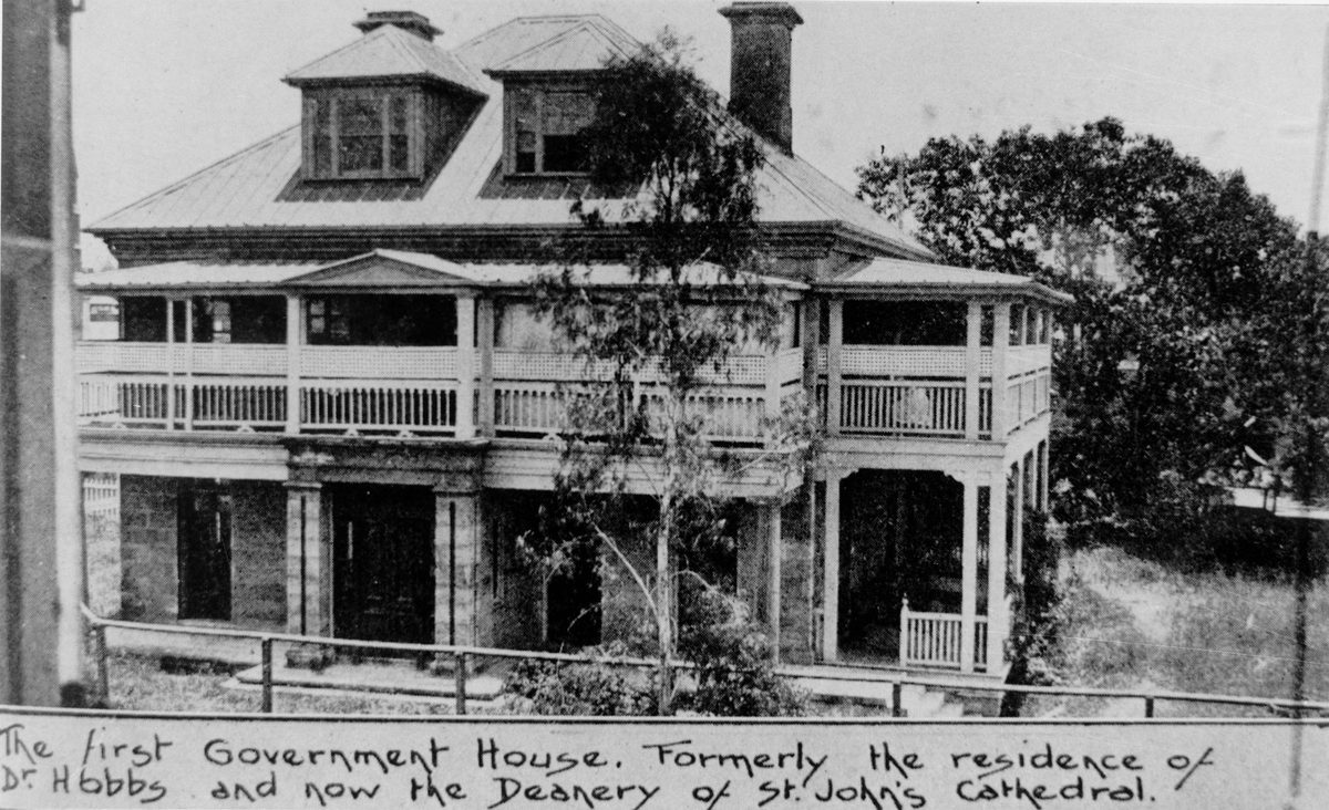 Deanery at St. John's Cathedral, Brisbane, 1921, Brisbane City