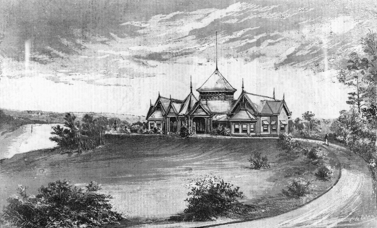Glenolive House, Toowong, the residence of Mr R. Gailey, 1891