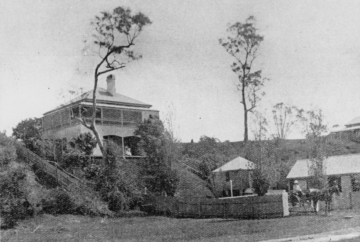 Reverend Canon Matthews' residence in Sandgate, Brisbane, 1901