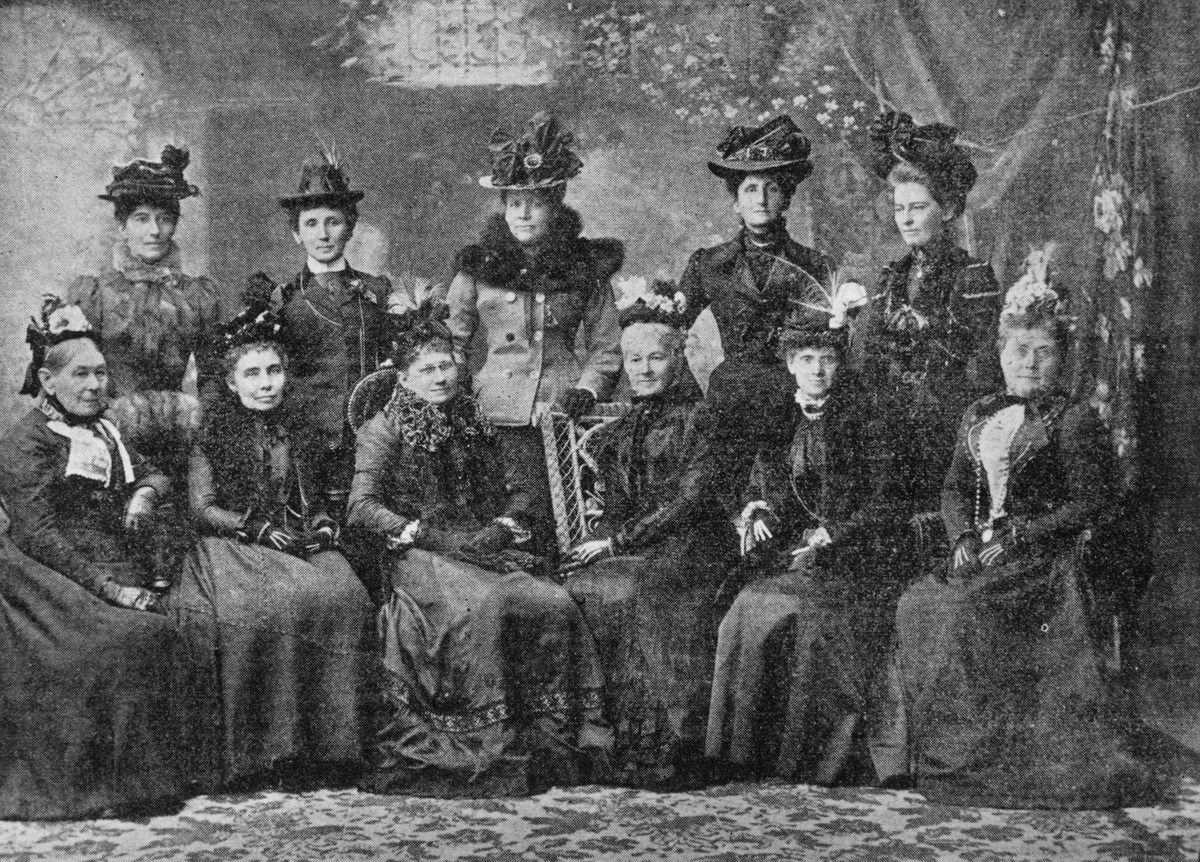 Members of the Lady Lamington Hospital Committee, 1901, Brisbane