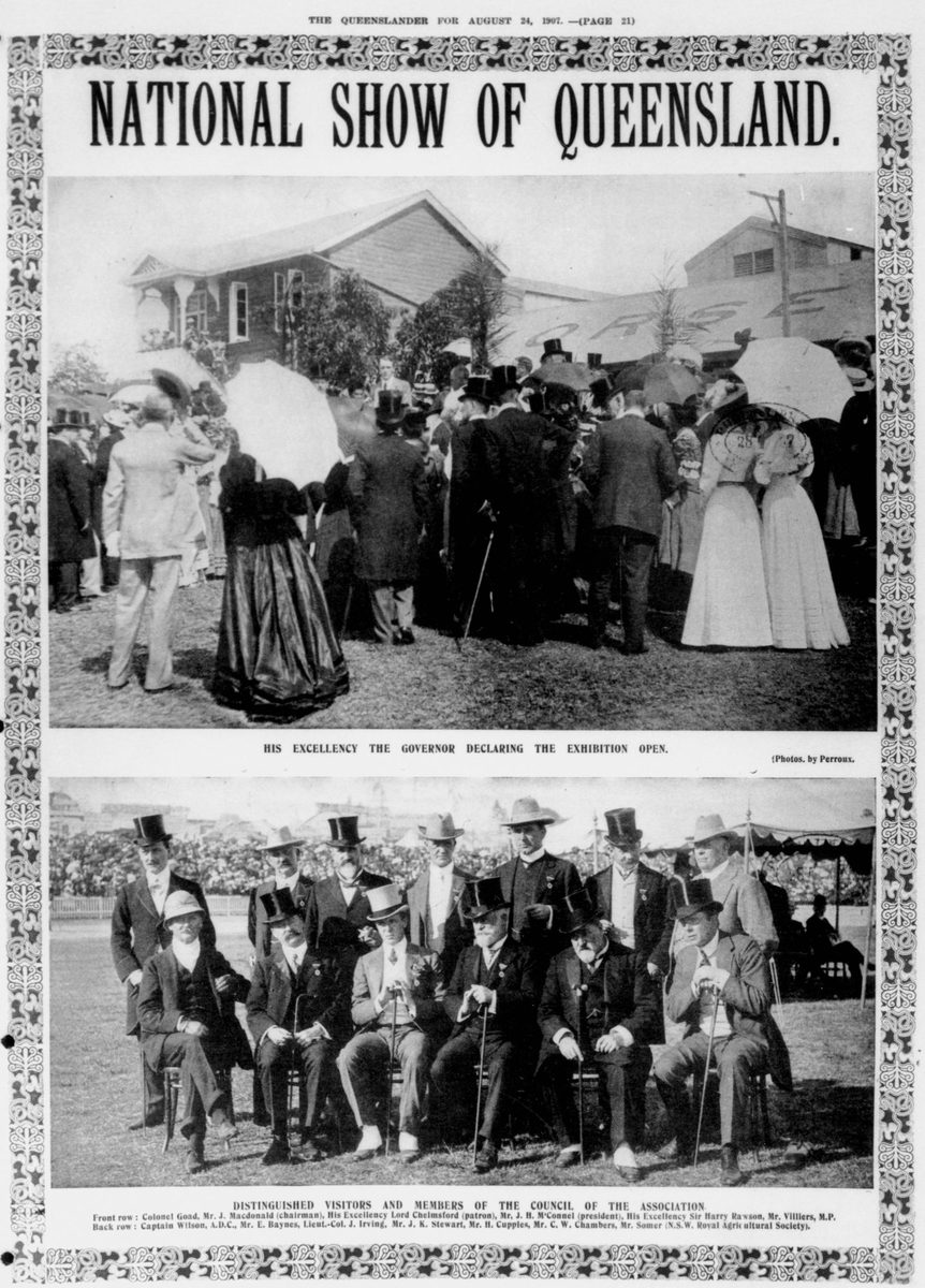 National Show of Queensland in 1907