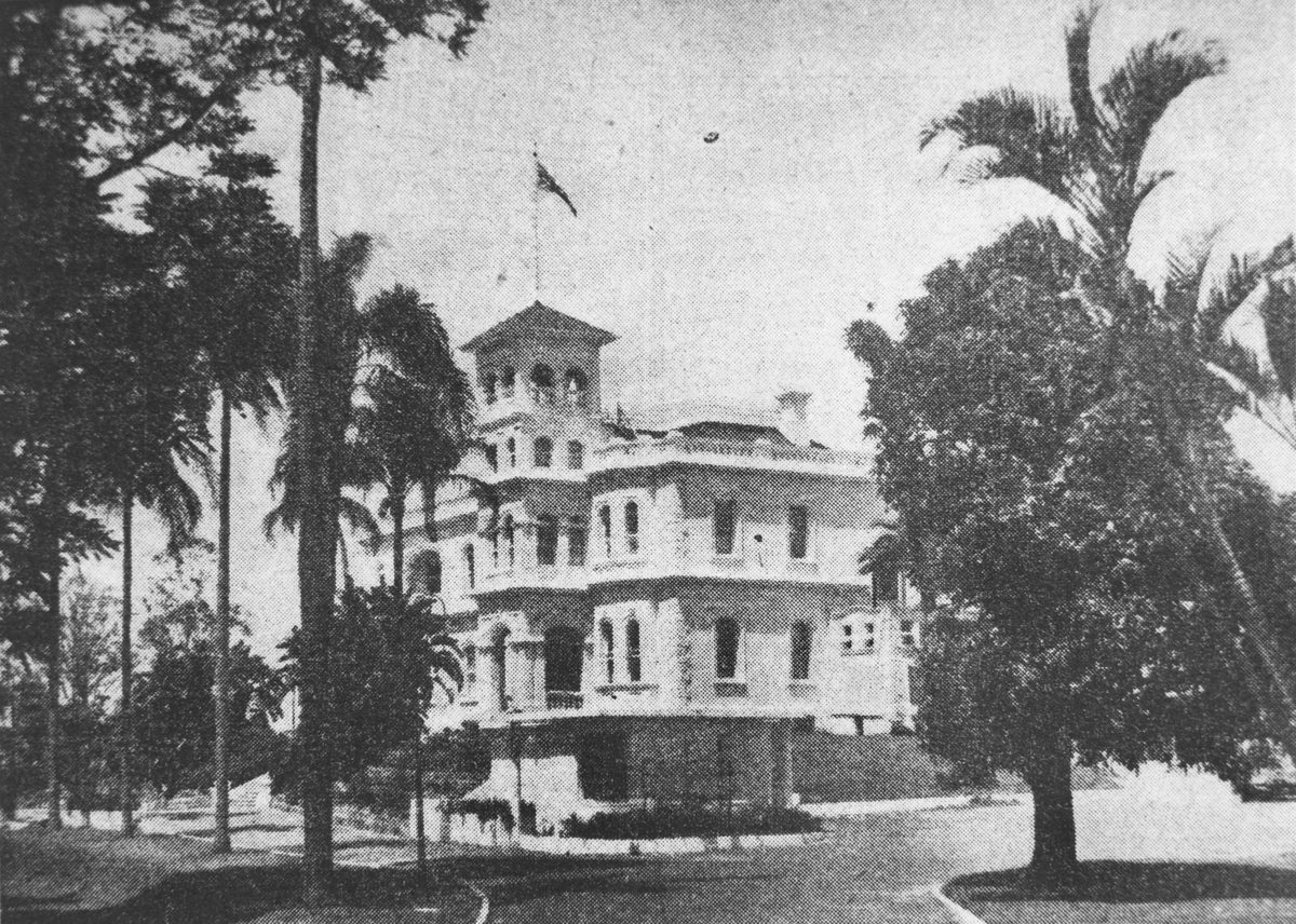Fernberg House, the Governor's residence in Brisbane, Queensland, 1952, Paddington
