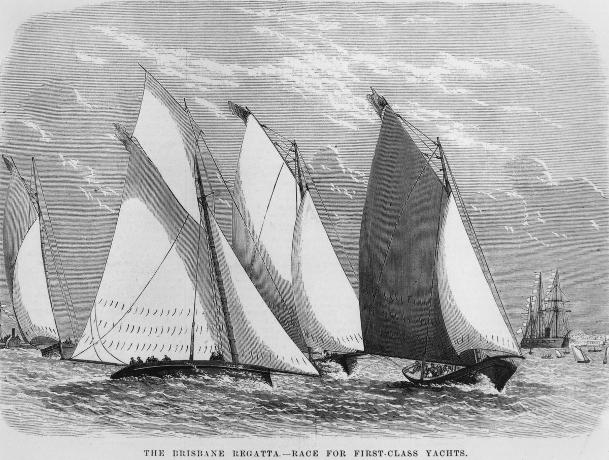 Brisbane Regatta yachting race (1875)