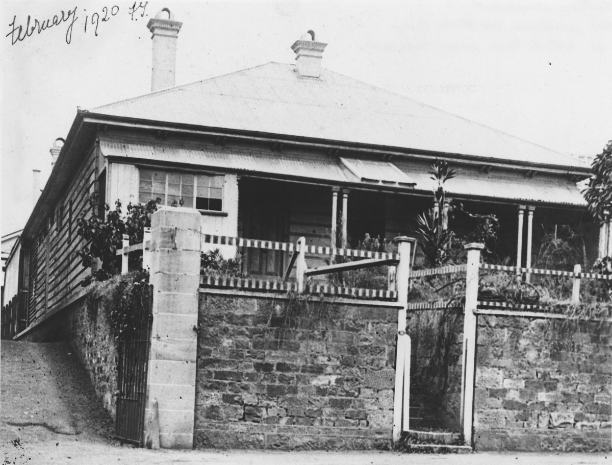 Residence on North Quay, Brisbane, 1920