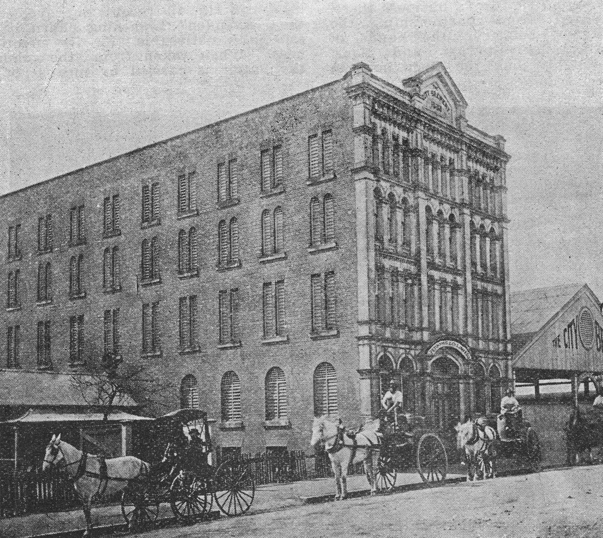 City Brewery in Mary Street, Brisbane, 1896, Brisbane City