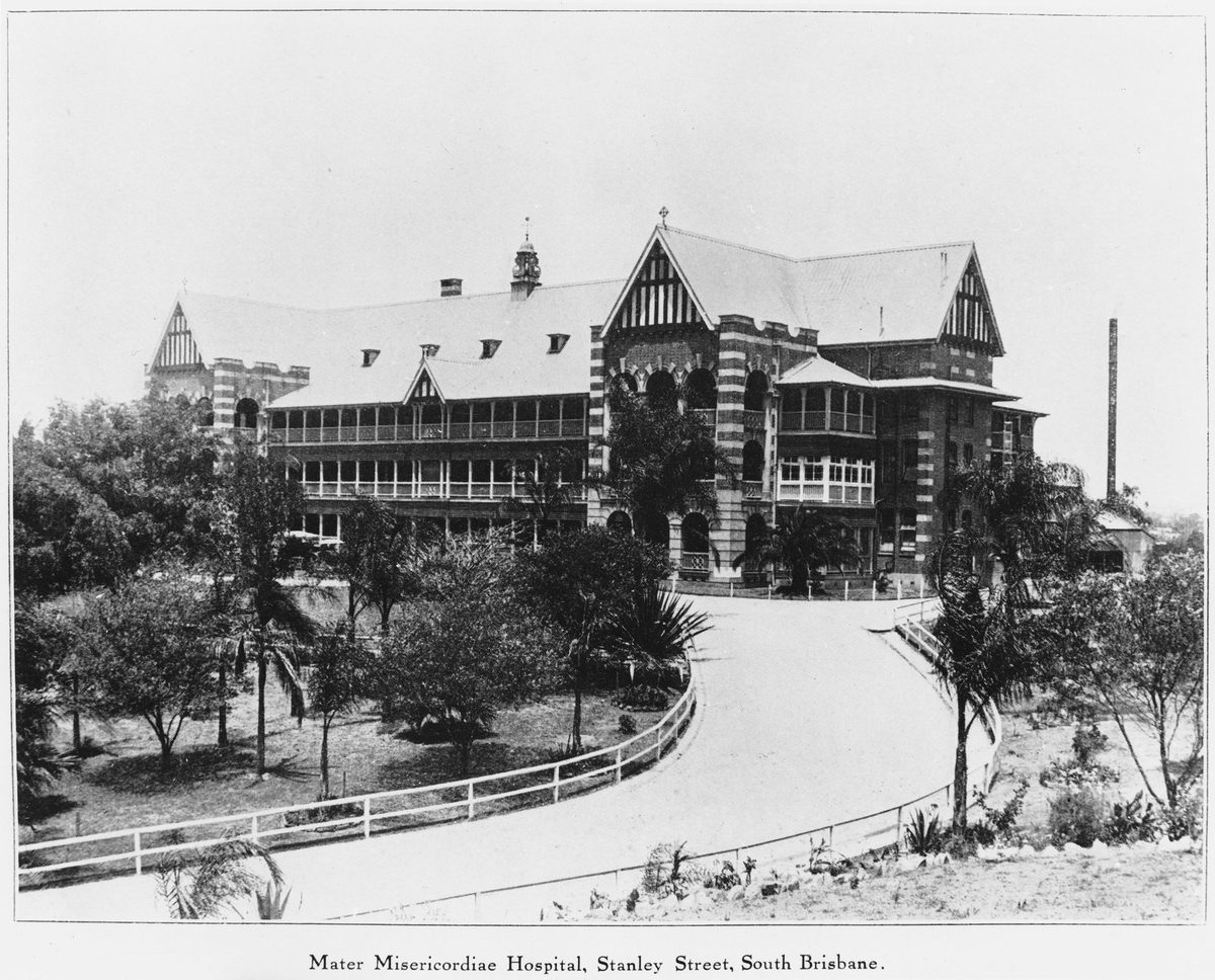 Mater Misericordiae Hospital, Stanley Street, South Brisbane, 1924
