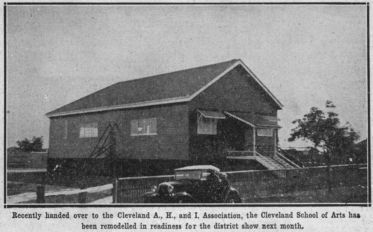 Cleveland School of Arts building, 1930