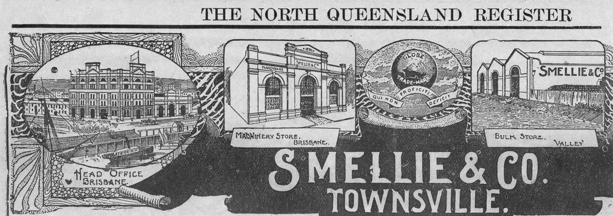 Smellie & Co. buildings, 1904, Brisbane