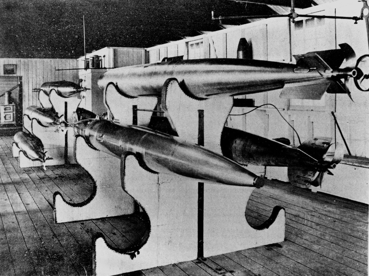 Whitehead torpedoes at Brisbane Naval Stores, Queensland, 1899