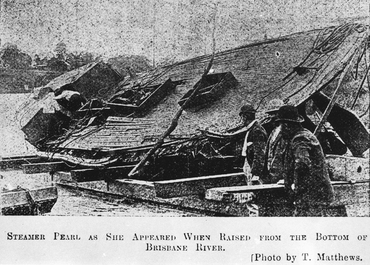 Pearl (ship), Brisbane River (1896)
