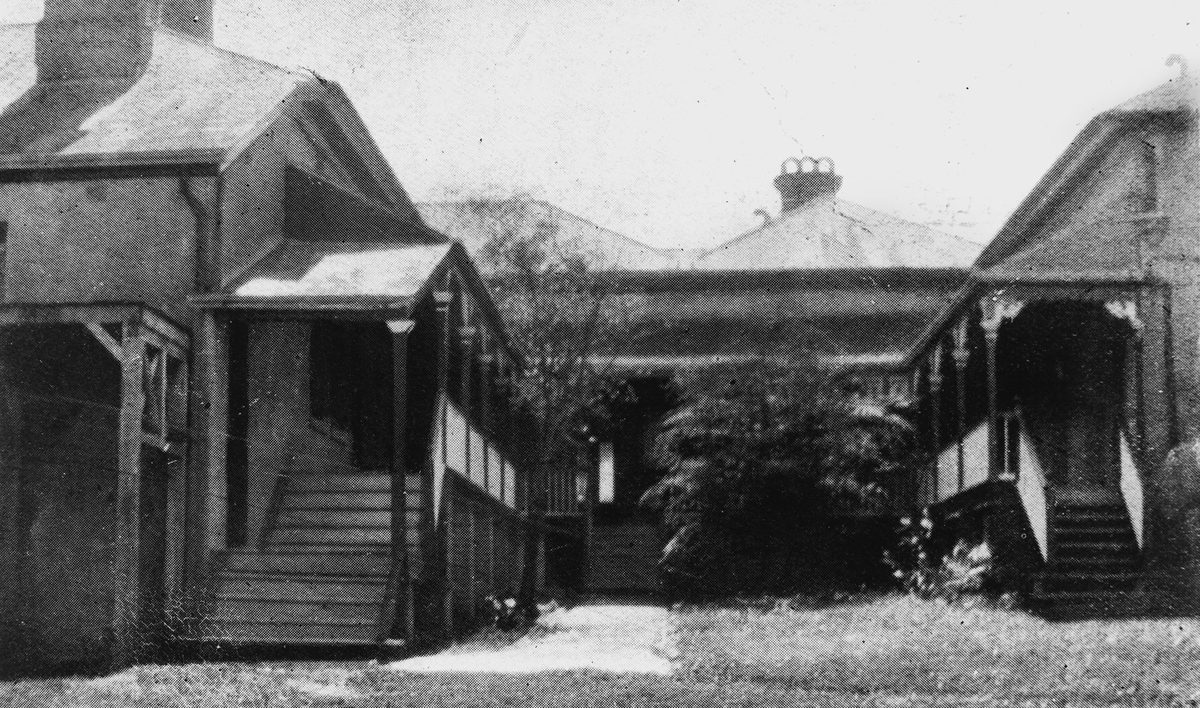 Back view of Eulalia House Brisbane, Queensland, 1932