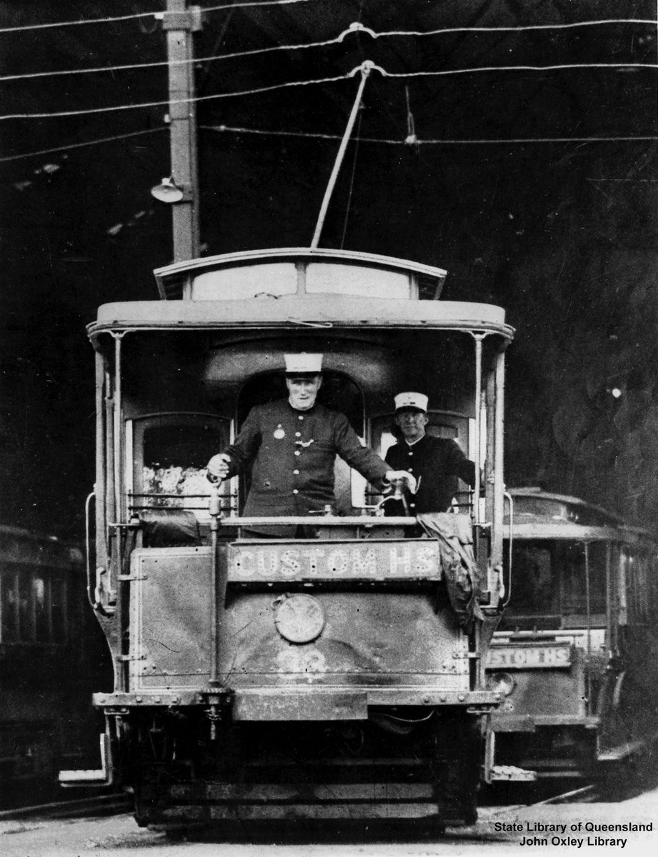 Trams in Brisbane, Queensland, 1930