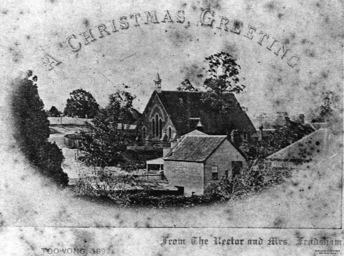 St. Thomas' Church of England in the Brisbane suburb of Toowong, 1897
