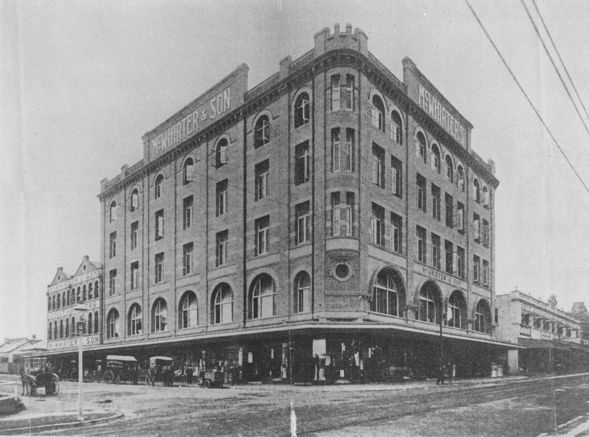 McWhirter's department store in Fortitude Valley, 1913