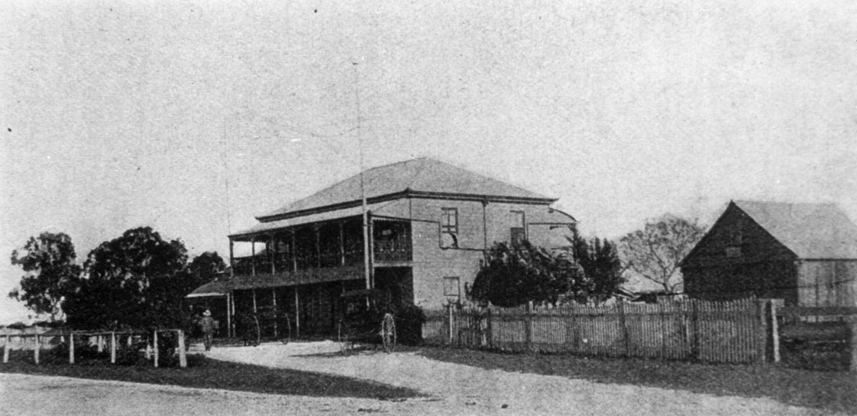 Royal Mail Hotel, Tingalpa, Brisbane, 1907