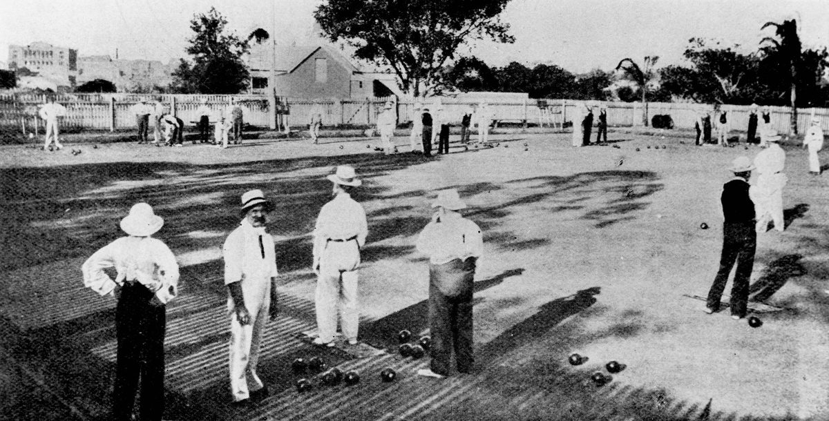 South Brisbane Bowls Club, 1909