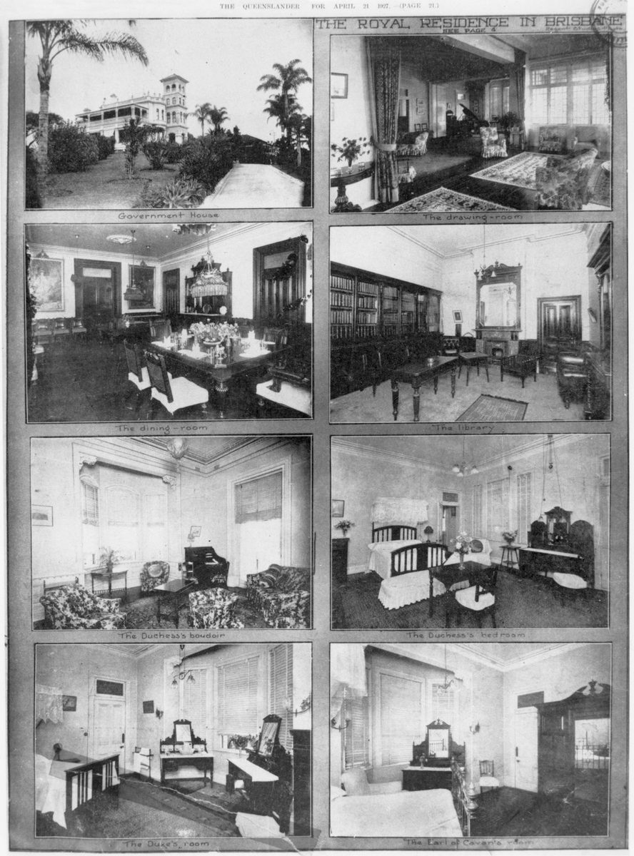 Royal residence in Brisbane, Government House, Bardon, 1927