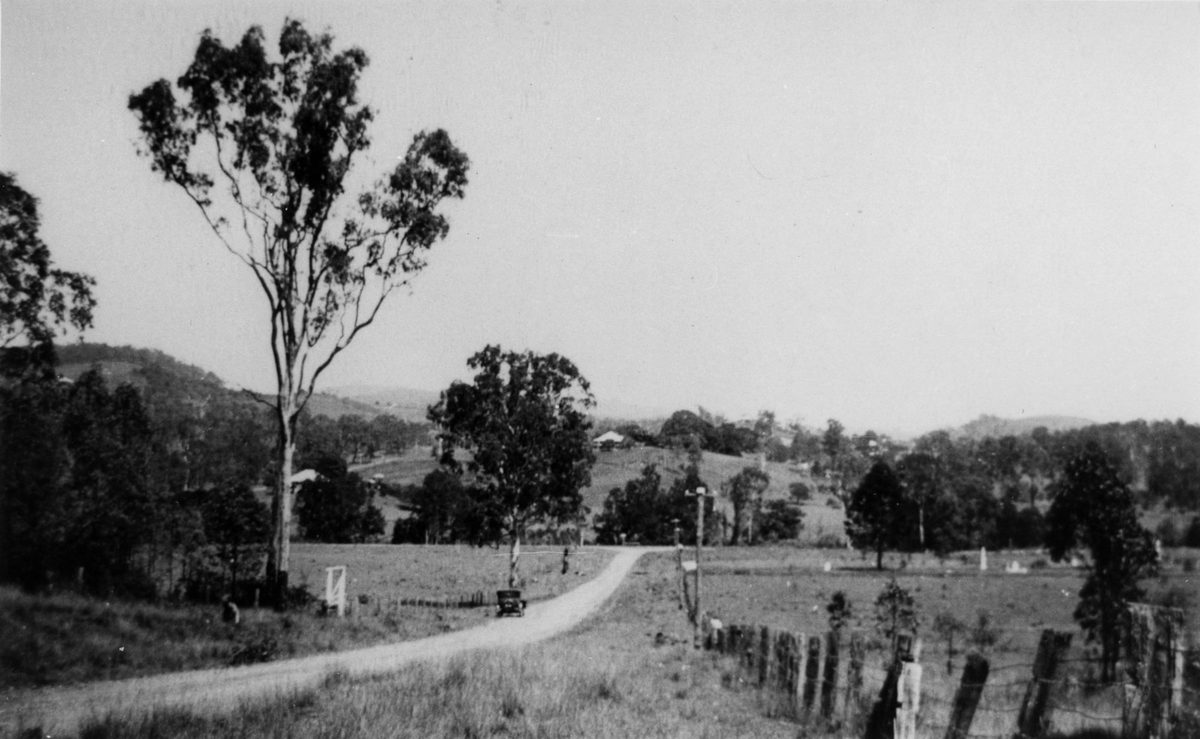 Rural view of Brookfield, Brisbane, 1932