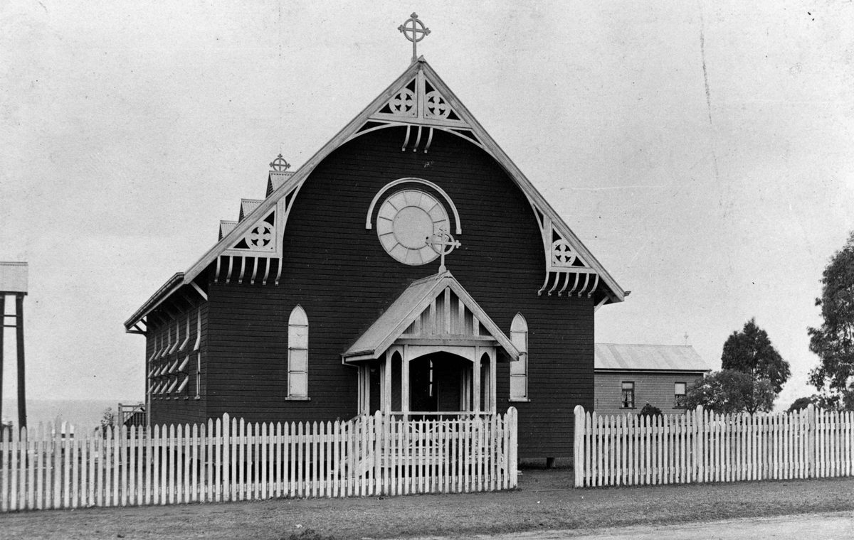 Guardian Angels Catholic Church at Wynnum, 1910