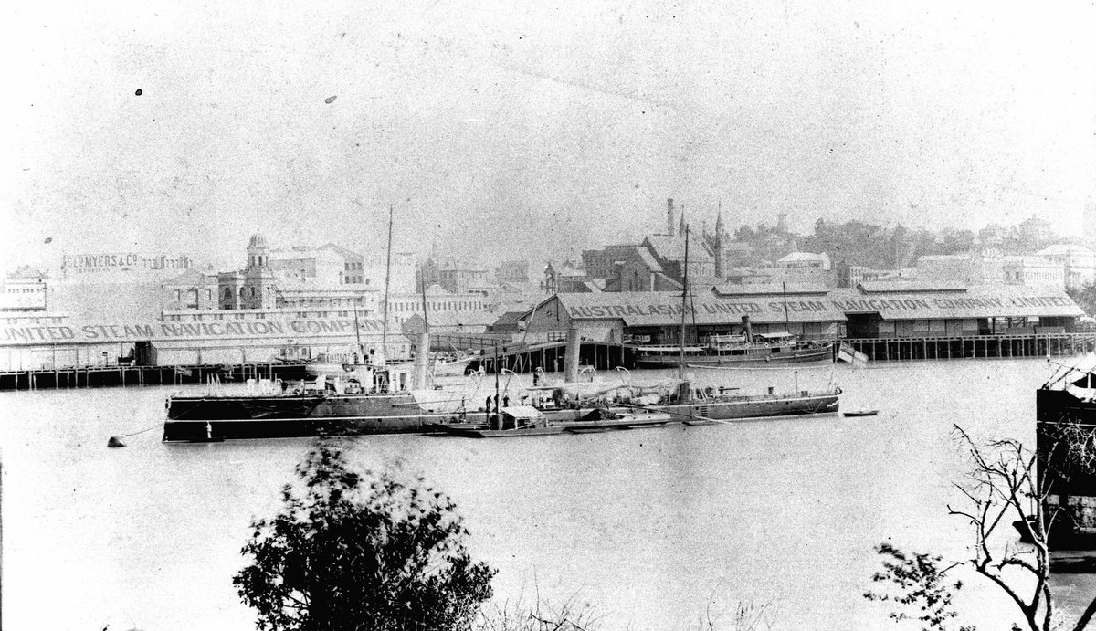 Ringarooma (ship), Brisbane River (1893)
