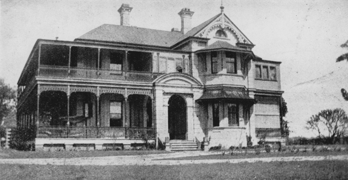 Rakeevan, of Graceville, a front view from the north side, 1931