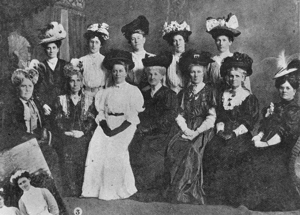 Women on the Lady Lamington Hospital Committee, 1908