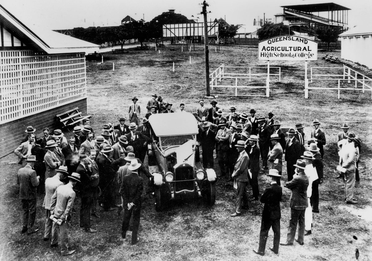 Buick Tourer at the 1928 Car Dealers Convention, Brisbane