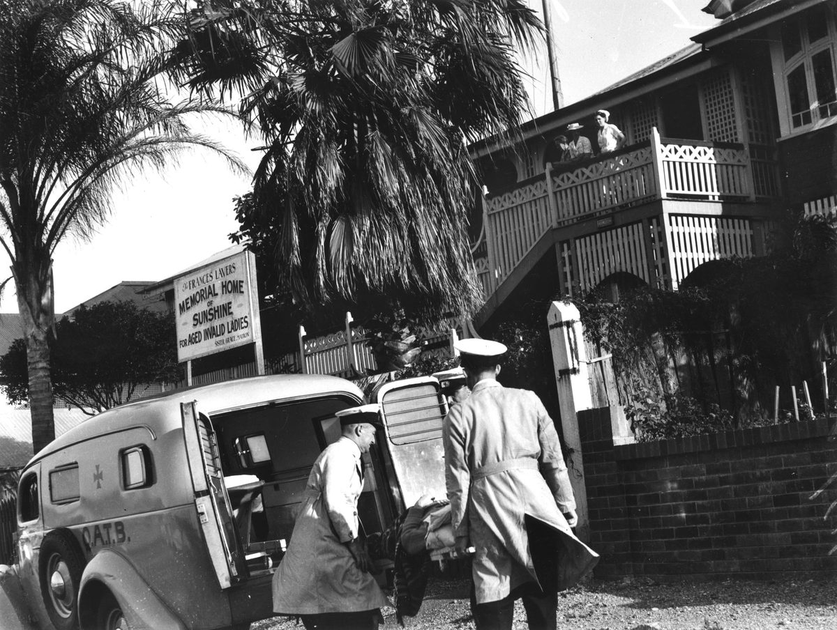 Frances Lavers Memorial Home for Aged Invalid Ladies, New Farm, 1941