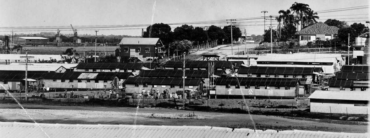 Chinese camp at Bulimba during the Second World War (1945)