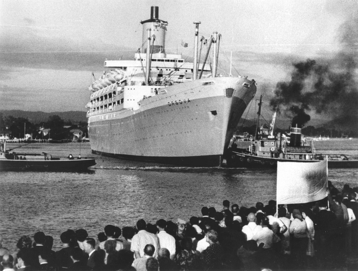 Orsova (ship), Brisbane River (1951)