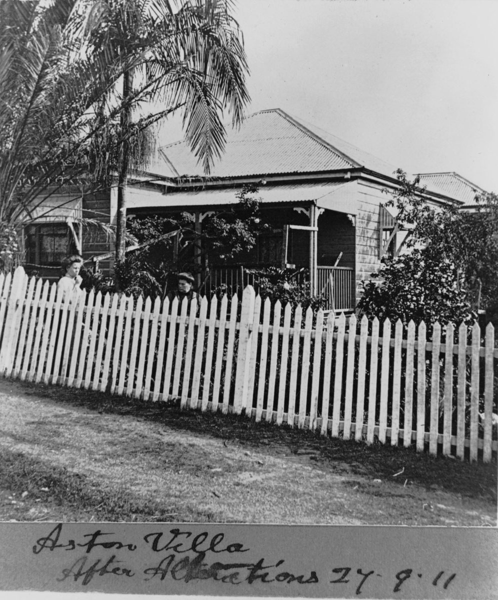 Aston Villa in Rosalie, Brisbane, 1911