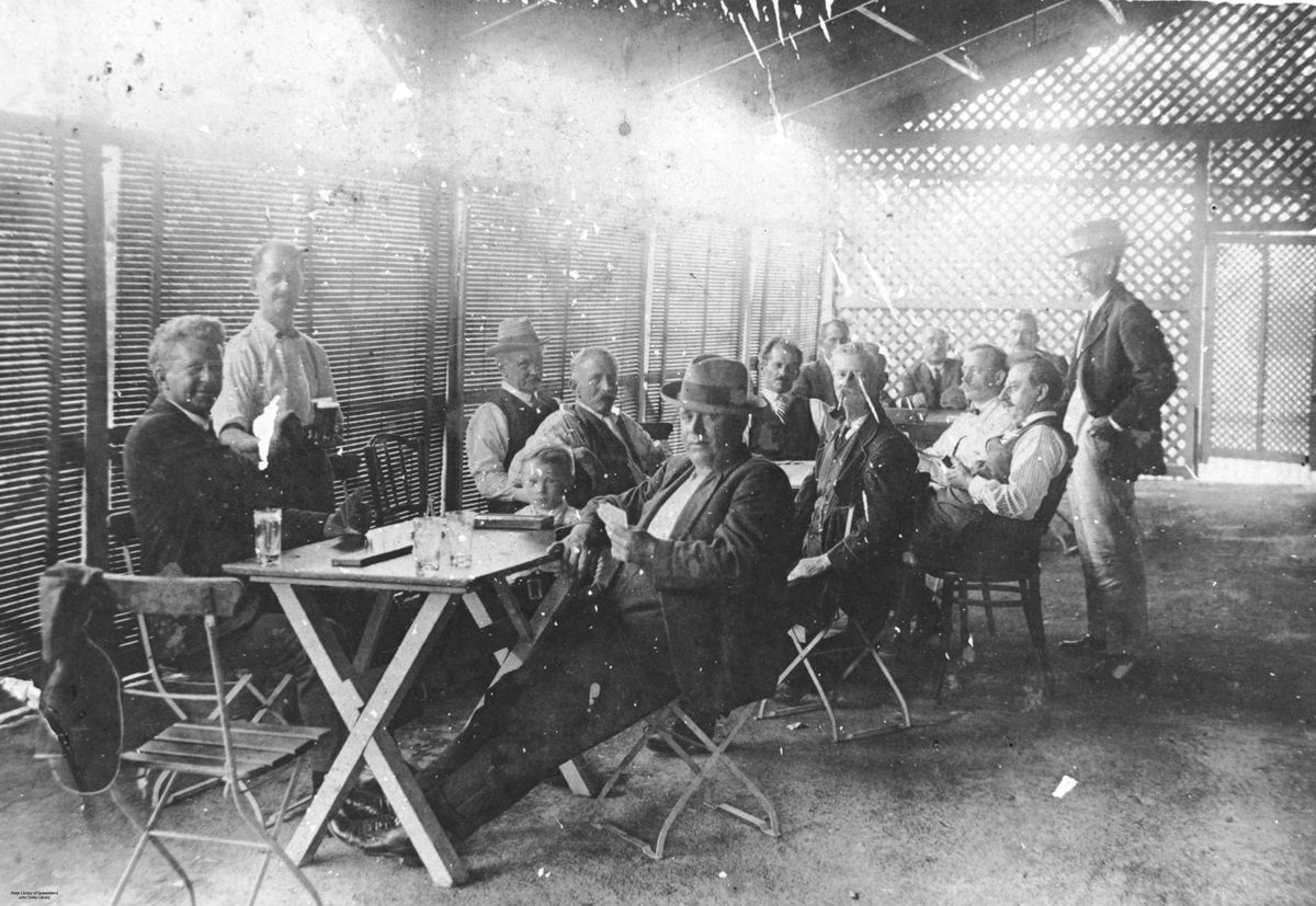 Members of the Deutscher Klub, Brisbane, 1912