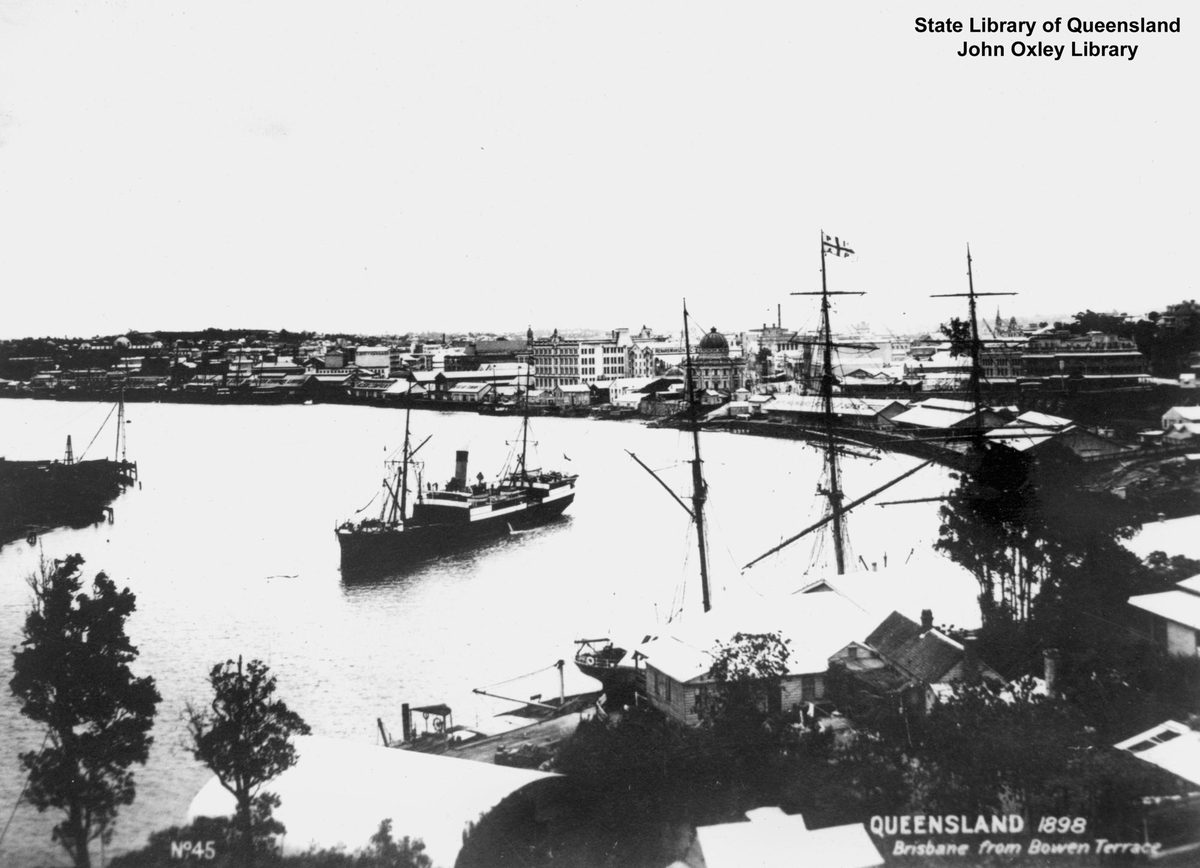Albany (ship), Brisbane River (1898)