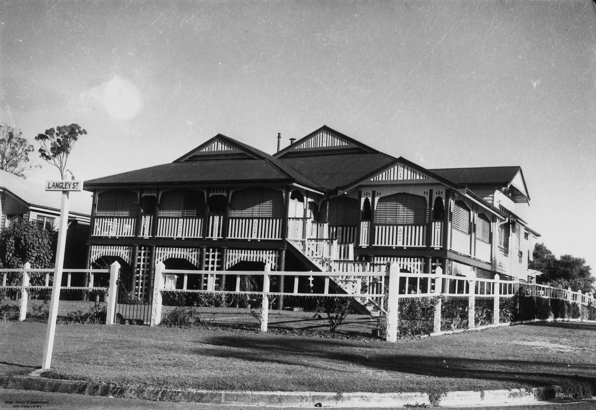 Residence on Langley Street, Wilston, Brisbane, Queensland, 1948