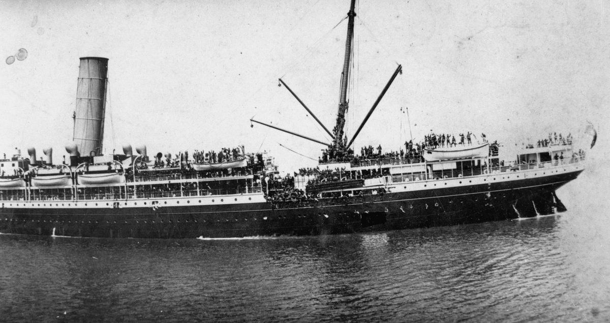 Omrah (ship), Brisbane (1914)